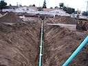 Trench slope